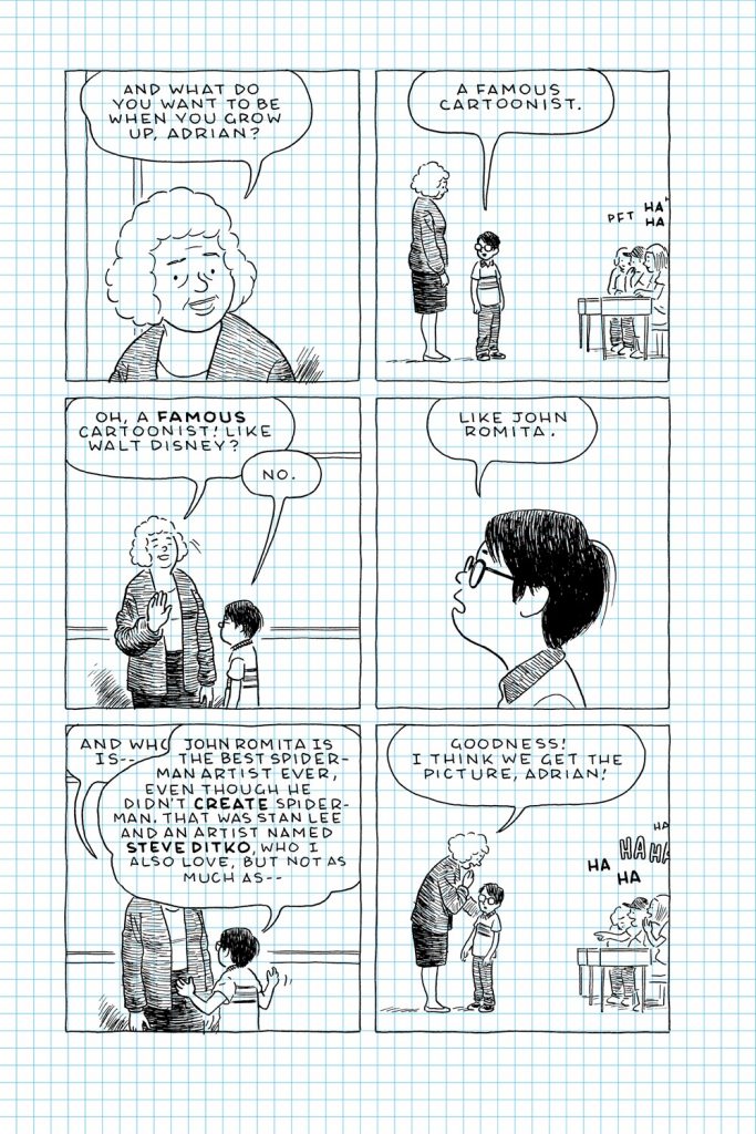 Image result for Adrian Tomine's The Loneliness of the Long-Distance Cartoonist