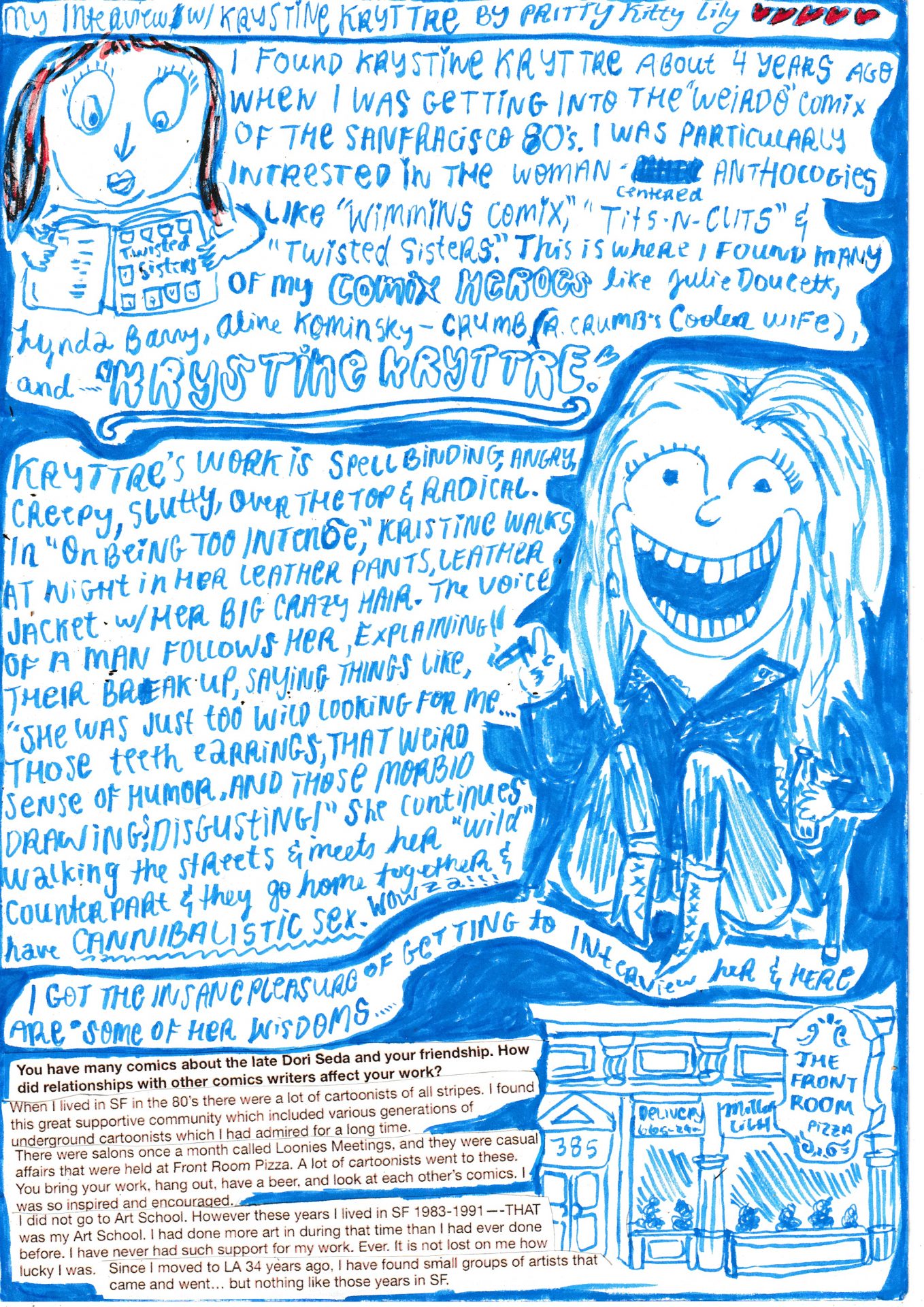 SOLRAD Presents: Lily O’Donnell Interviews KRYSTINE KRYTTRE