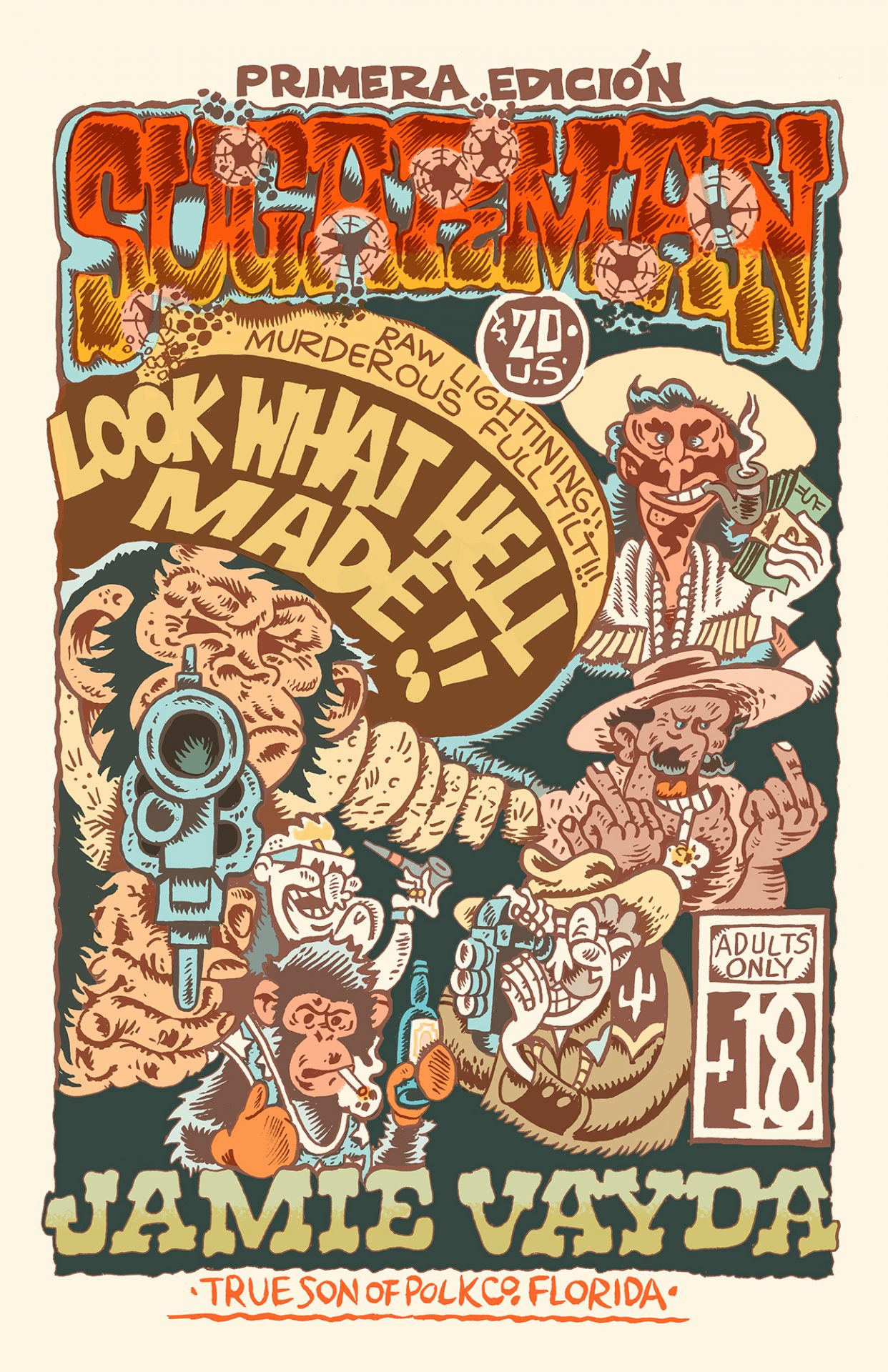 Exclusive Excerpt: SUGARMAN #1 by Jamie Vayda