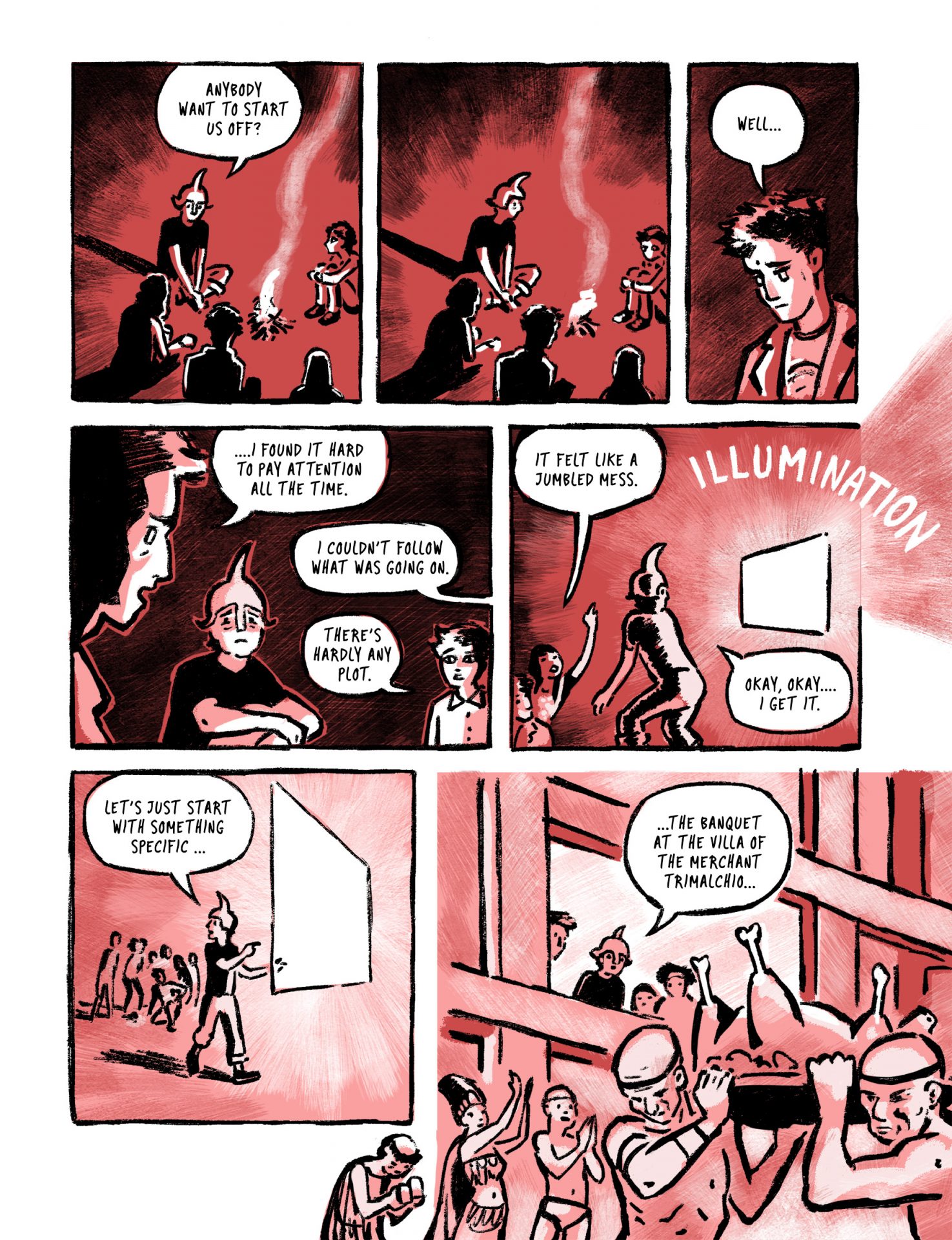 SOLRAD Presents: THE ACCIDENTAL UNDERGRAD — Discussing Fellini Satyricon (with my Gen Z students) Part 2