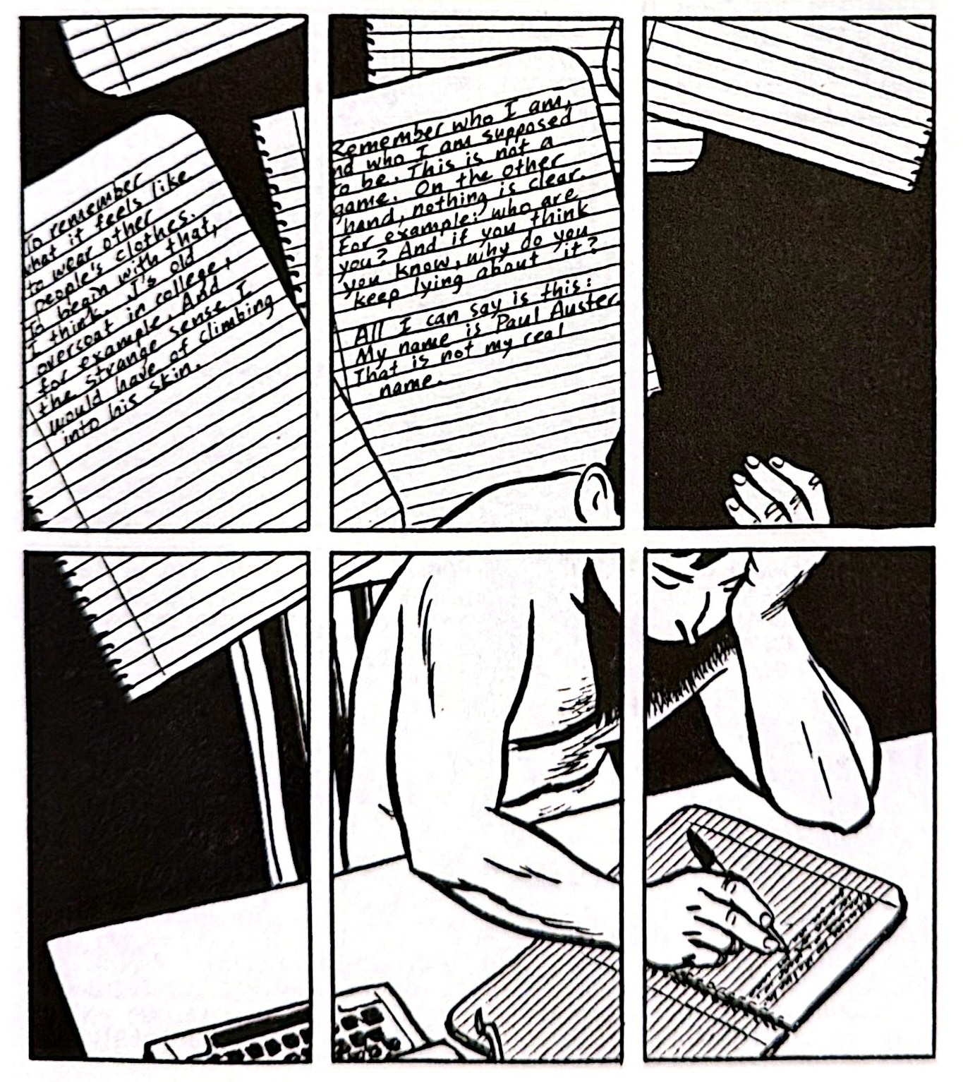 What it Means to be a Writer: Mina Ruyle on Identity in CITY OF GLASS by Paul Auster, Paul Karasik, and David Mazzucchelli